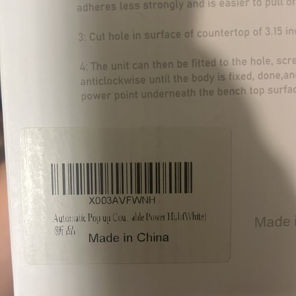 Automatic pop up outlet for countertop - Picture 6 of 7